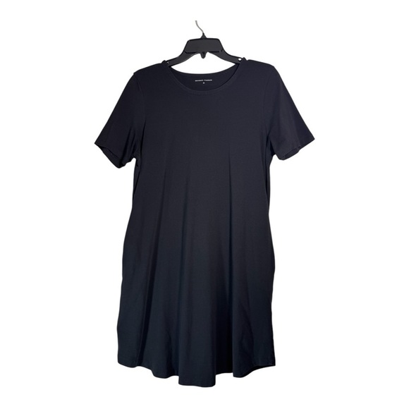 Universal Standard Halie T-Shirt Dress in Black - Picture 2 of 8